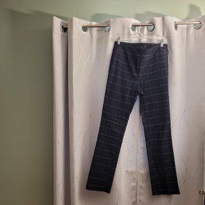 Tribal Plaid Straight leg pants